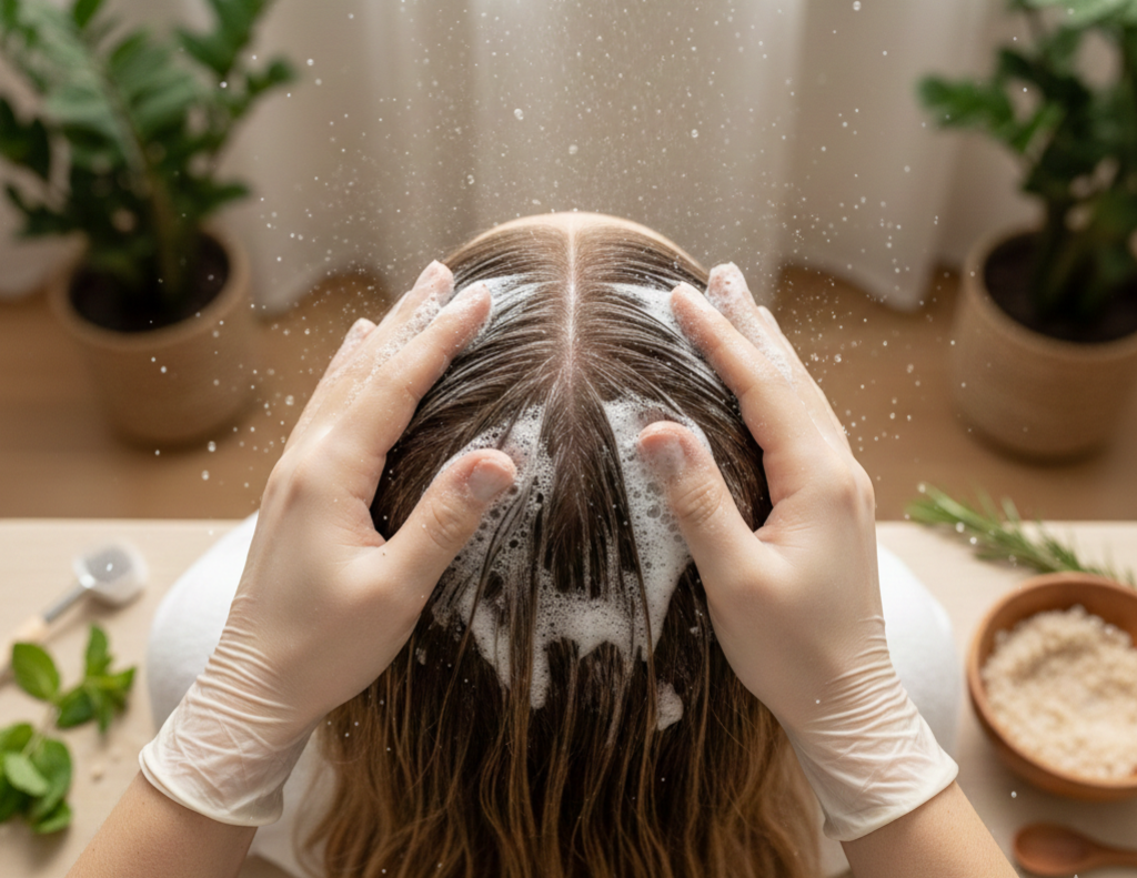 頭皮角質代謝更新養護課程